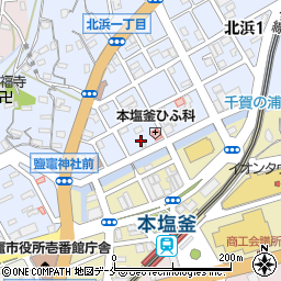 門脇酒店周辺の地図