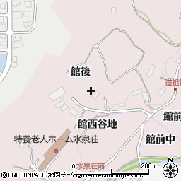 宮城県仙台市泉区実沢館後周辺の地図