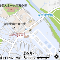 ファミリーマート　七北田公園前店周辺の地図