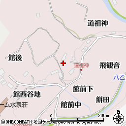 宮城県仙台市泉区実沢館屋敷12周辺の地図