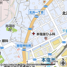 有限会社佐藤精肉店周辺の地図