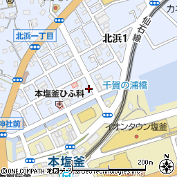 株式会社えびす仙台保険周辺の地図