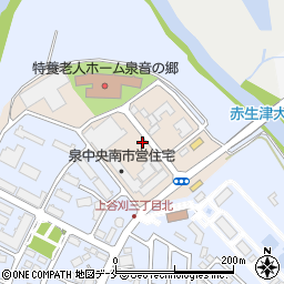 宮城県仙台市泉区泉中央南周辺の地図