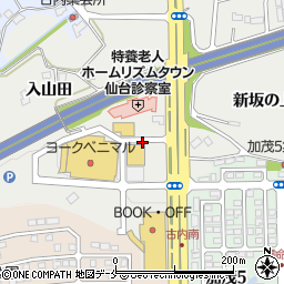 宮城県仙台市泉区古内新坂の上周辺の地図