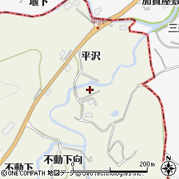 宮城県仙台市青葉区芋沢平沢21-1周辺の地図