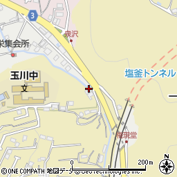 金谷豆腐店周辺の地図