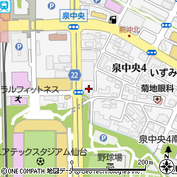 日本サミコン株式会社　仙台事務所周辺の地図