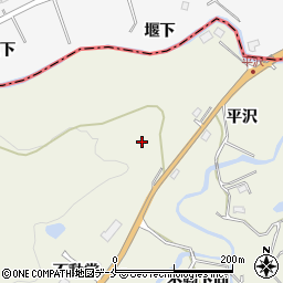 宮城県仙台市青葉区芋沢平沢周辺の地図