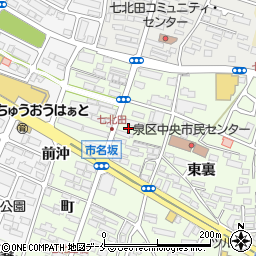 宮城県仙台市泉区市名坂町56周辺の地図