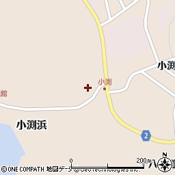宮城県石巻市小渕浜窪沢周辺の地図