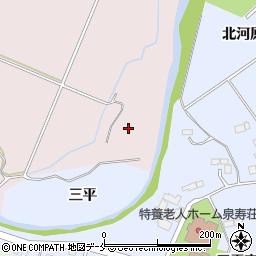 宮城県仙台市泉区野村川淵周辺の地図