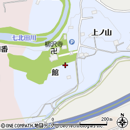 宮城県仙台市泉区上谷刈館周辺の地図
