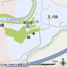 宮城県仙台市泉区上谷刈（館）周辺の地図