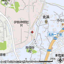 宮城県塩竈市小松崎16周辺の地図