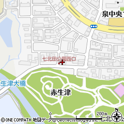 清月記総合受付　仙台泉斎場周辺の地図