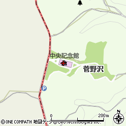 宮城県青少年の森管理事務所周辺の地図