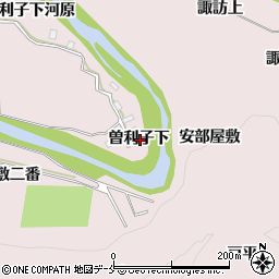 宮城県仙台市泉区実沢曽利子下周辺の地図