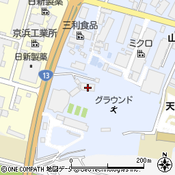 株式会社山形銀行　研修センター周辺の地図