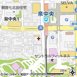 石崎商事株式会社　仙台営業所周辺の地図