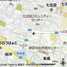 宮城県仙台市泉区市名坂町48周辺の地図