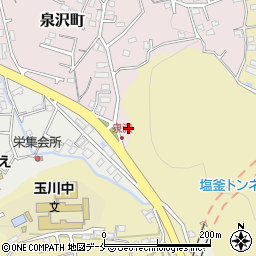 宮城県塩竈市泉沢町1-3周辺の地図