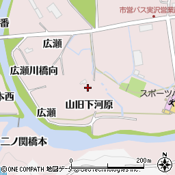 宮城県仙台市泉区実沢山旧下河原13周辺の地図