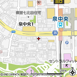 住友不動産販売株式会社　泉中央営業センター周辺の地図