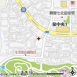 近代商事株式会社　仙台営業所周辺の地図