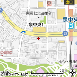 東建コーポレーション株式会社　仙台支店周辺の地図