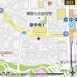 河合塾ＮＥＸＴ　泉教室周辺の地図