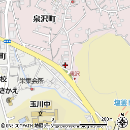 宮城県塩竈市泉沢町14-3周辺の地図