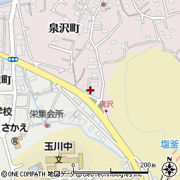 宮城県塩竈市泉沢町14-4周辺の地図