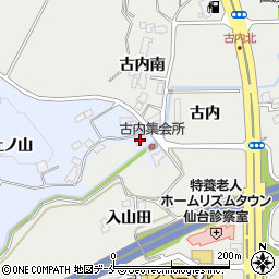 宮城県仙台市泉区上谷刈関ノ上5周辺の地図