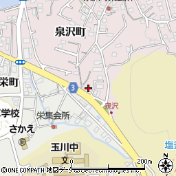 宮城県塩竈市泉沢町14-14周辺の地図