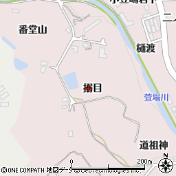宮城県仙台市泉区実沢搦目周辺の地図