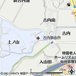 宮城県仙台市泉区上谷刈関ノ上6-3周辺の地図