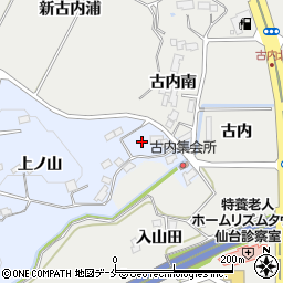 宮城県仙台市泉区上谷刈関ノ上周辺の地図