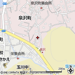 宮城県塩竈市泉沢町14-8周辺の地図