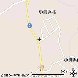 宮城県石巻市小渕浜（関ノ入）周辺の地図