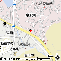 宮城県塩竈市泉沢町16-27周辺の地図