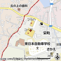 パン工房ファリーヌ　塩釜栄町店周辺の地図