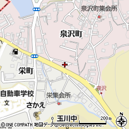 宮城県塩竈市泉沢町16周辺の地図