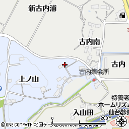 宮城県仙台市泉区上谷刈関ノ上6周辺の地図