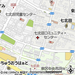 宮城県仙台市泉区七北田町8周辺の地図
