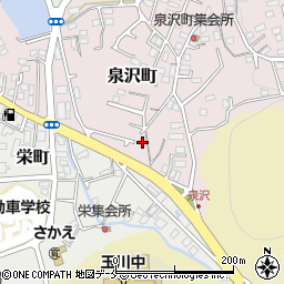 宮城県塩竈市泉沢町16-3周辺の地図