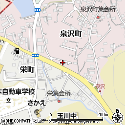 宮城県塩竈市泉沢町16-24周辺の地図