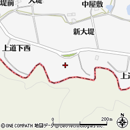 宮城県仙台市泉区西田中上道下中周辺の地図