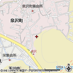 宮城県塩竈市泉沢町1-17周辺の地図