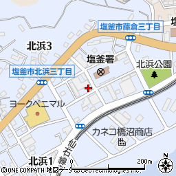 住友生命保険相互会社　仙台支社仙塩桜花支部周辺の地図