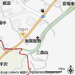 宮城県仙台市泉区西田中加賀屋敷周辺の地図